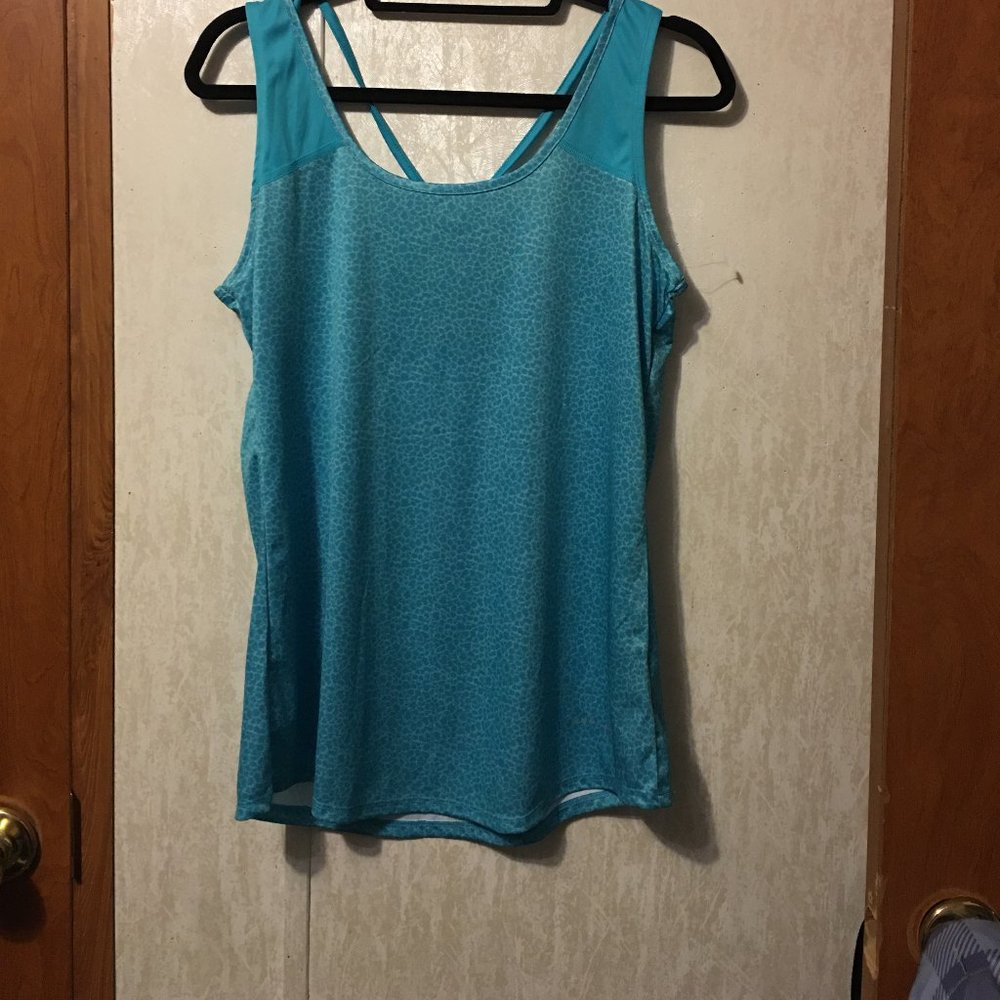 New Columbia Teal Tank Medium